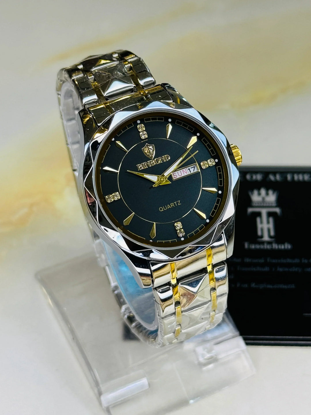 BINBOND Men's Watches Full Water Resistant & Top quality