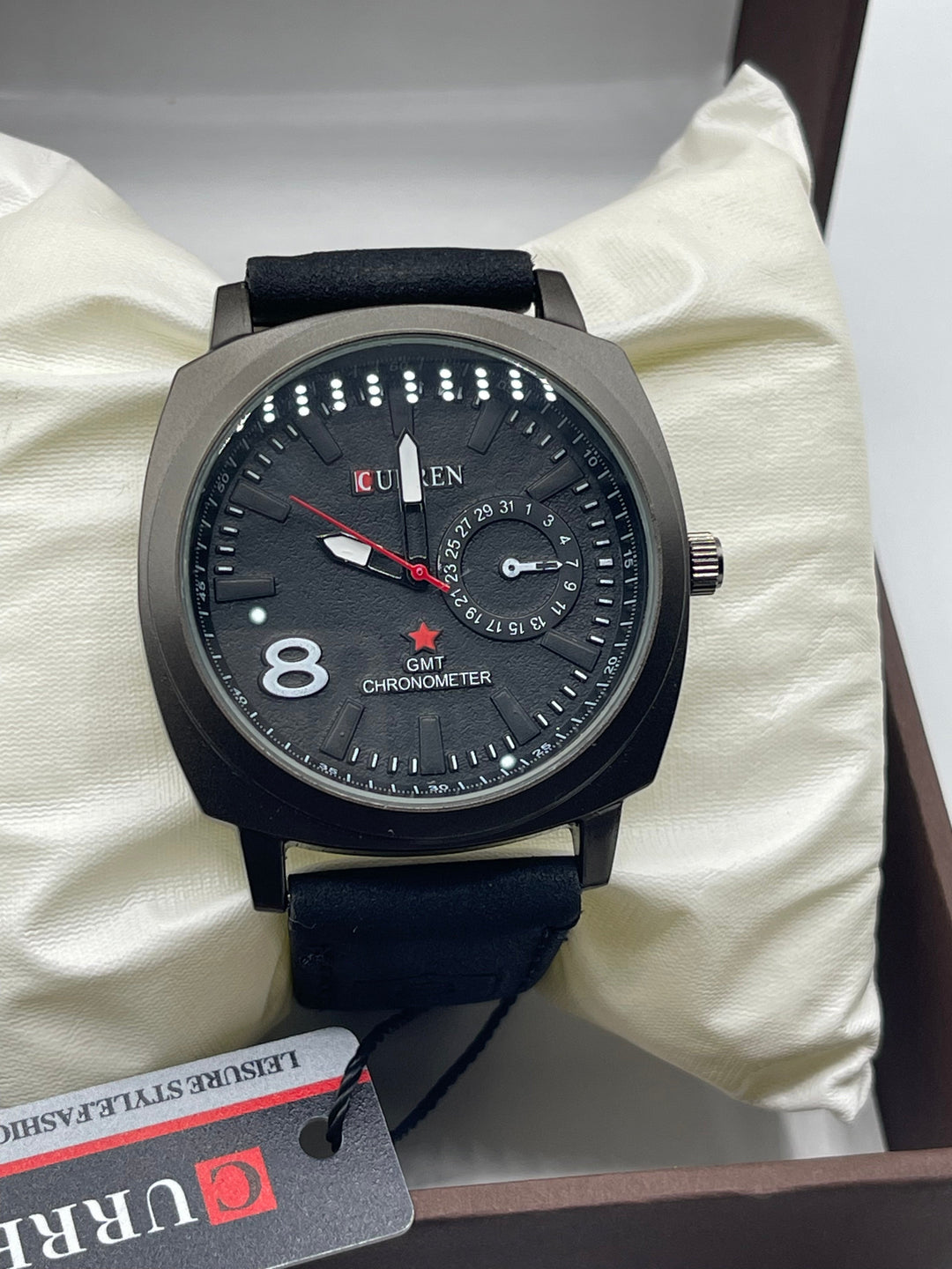 CURREN Watch For Men's Steel Back And Water Resistant