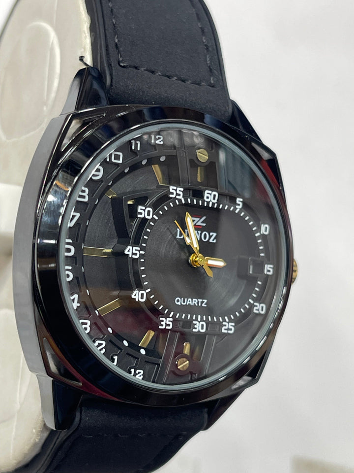 LUNOZ Watch For Men's Water resistant & Steel Back