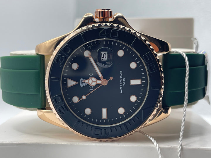TICARTO Watch For Men's Water resistant & Steel Back