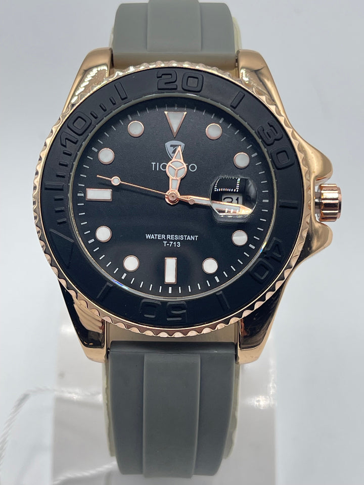 TICARTO Watch For Men's Water resistant & Steel Back
