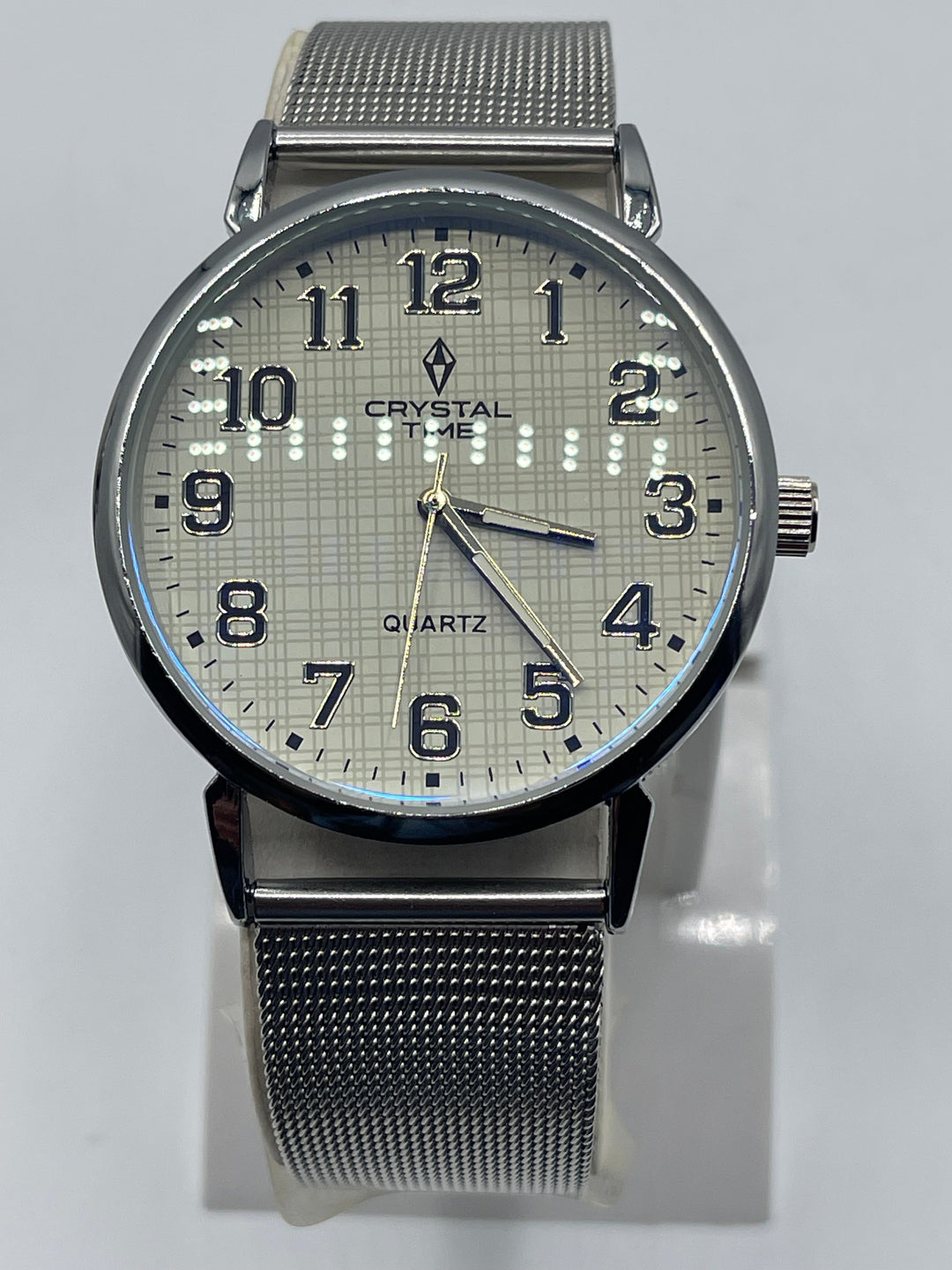 CRYSTALTIME Watch For Men's Water resistant & Steel Back