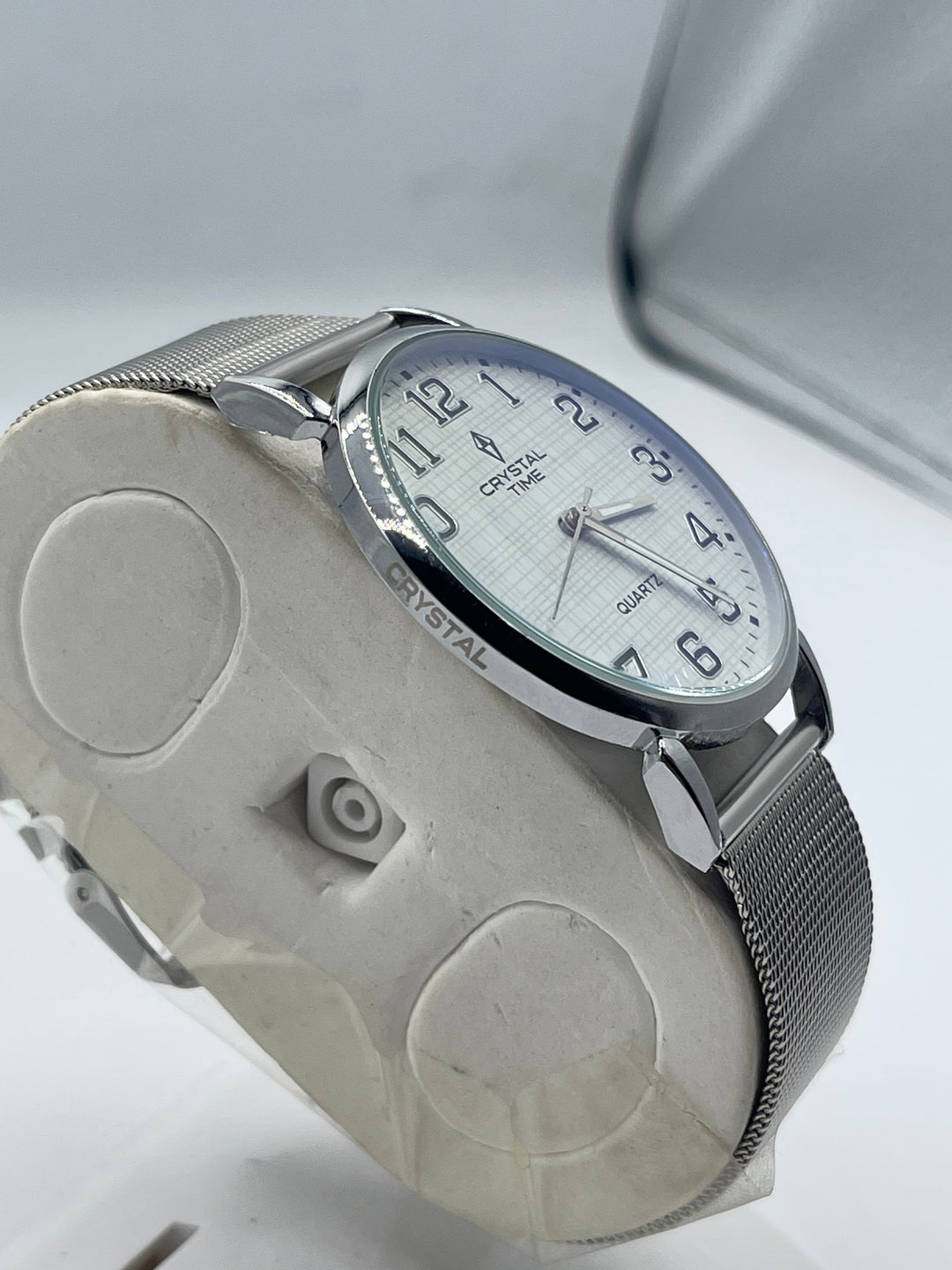 CRYSTALTIME Watch For Men's Water resistant & Steel Back