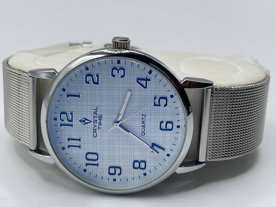 CRYSTALTIME Watch For Men's Water resistant & Steel Back