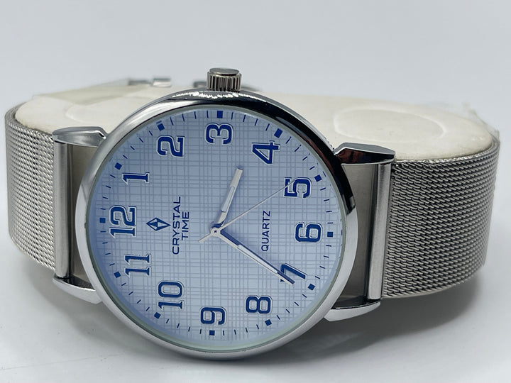 CRYSTALTIME Watch For Men's Water resistant & Steel Back
