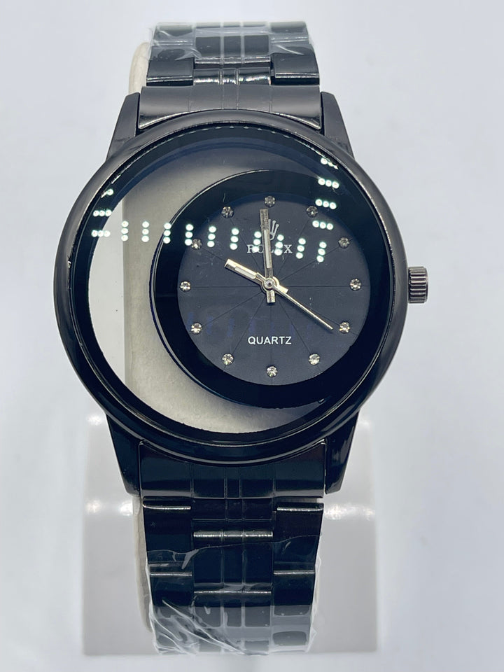 ROLEX Watch For Men's Water resistant & Steel Back