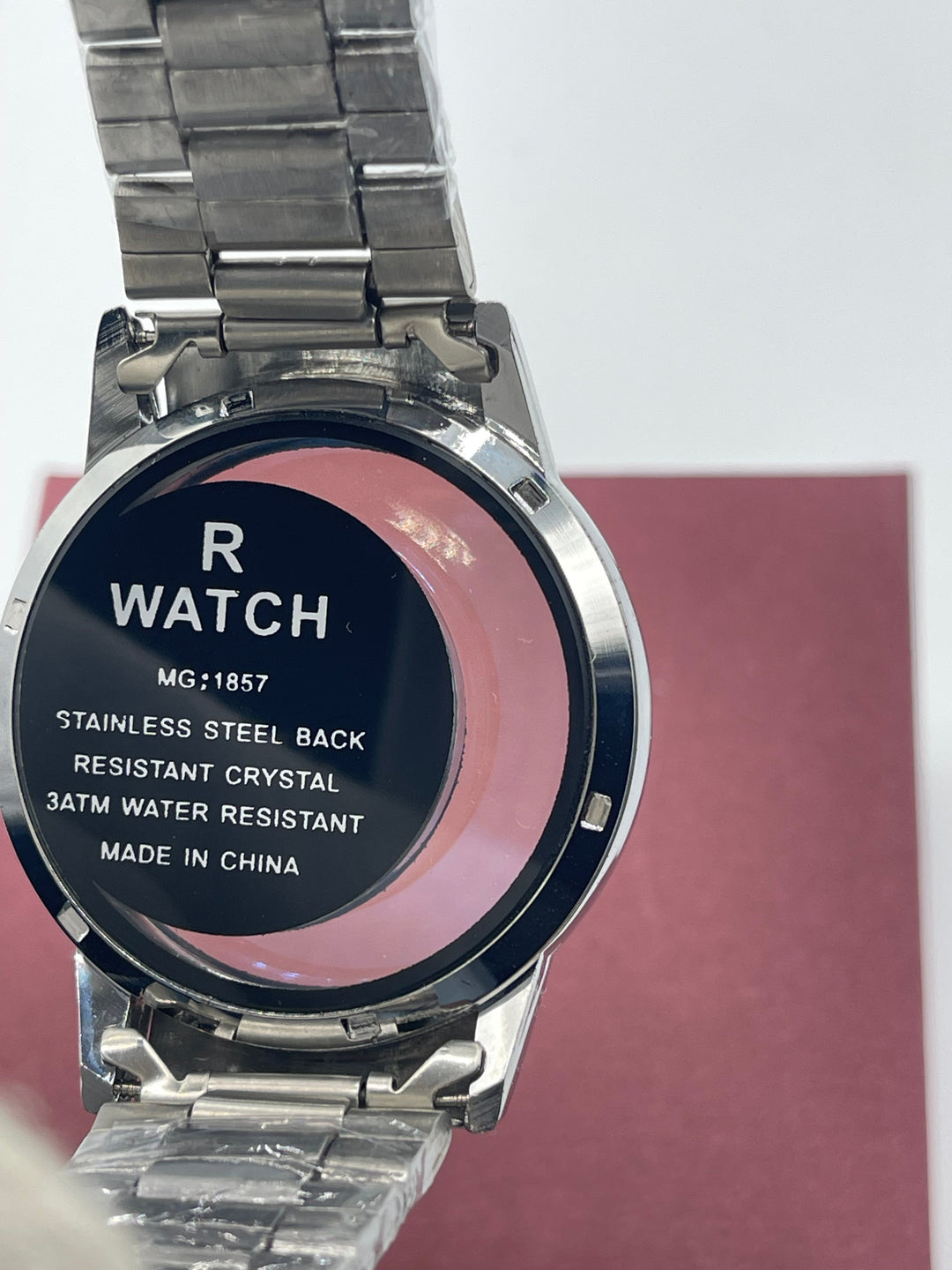 ROLEX Watch For Men's Water resistant & Steel Back