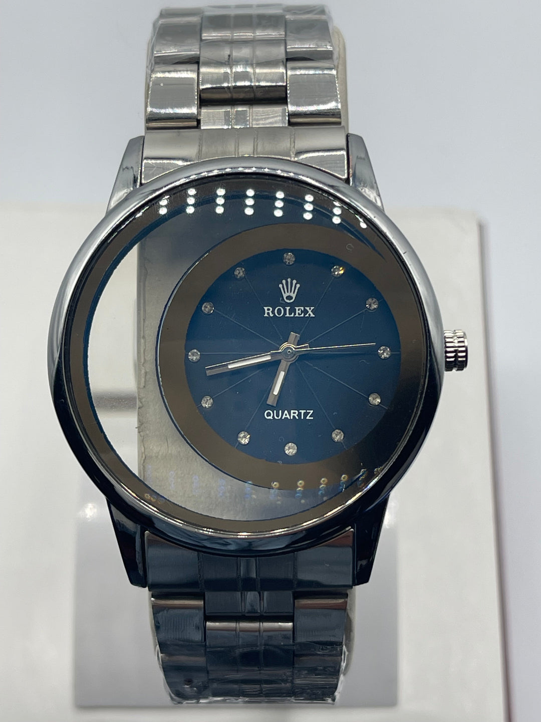 ROLEX Watch For Men's Water resistant & Steel Back