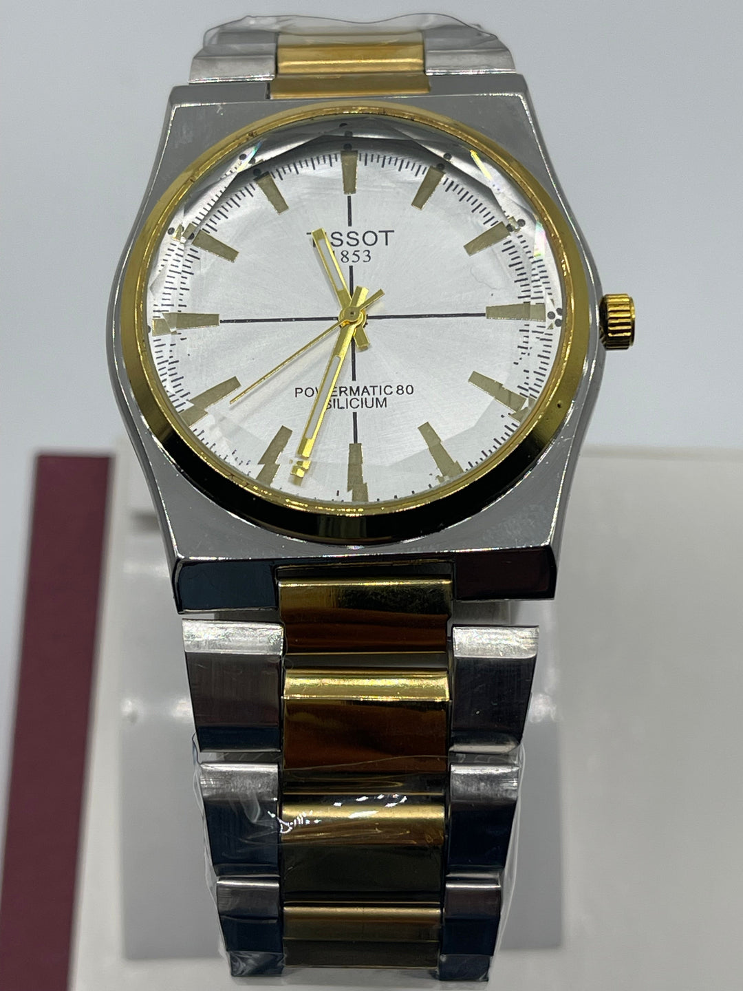 TISSOT Watch For Men's Water resistant & Steel Back