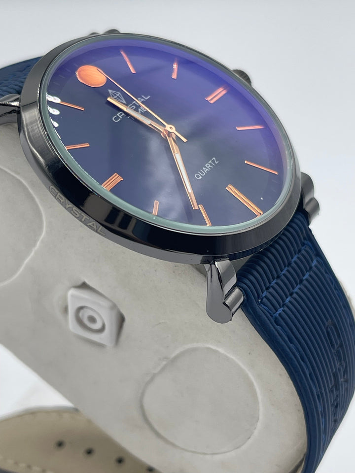 CRYSTALTIME Watch For Men's Water resistant & Steel Back