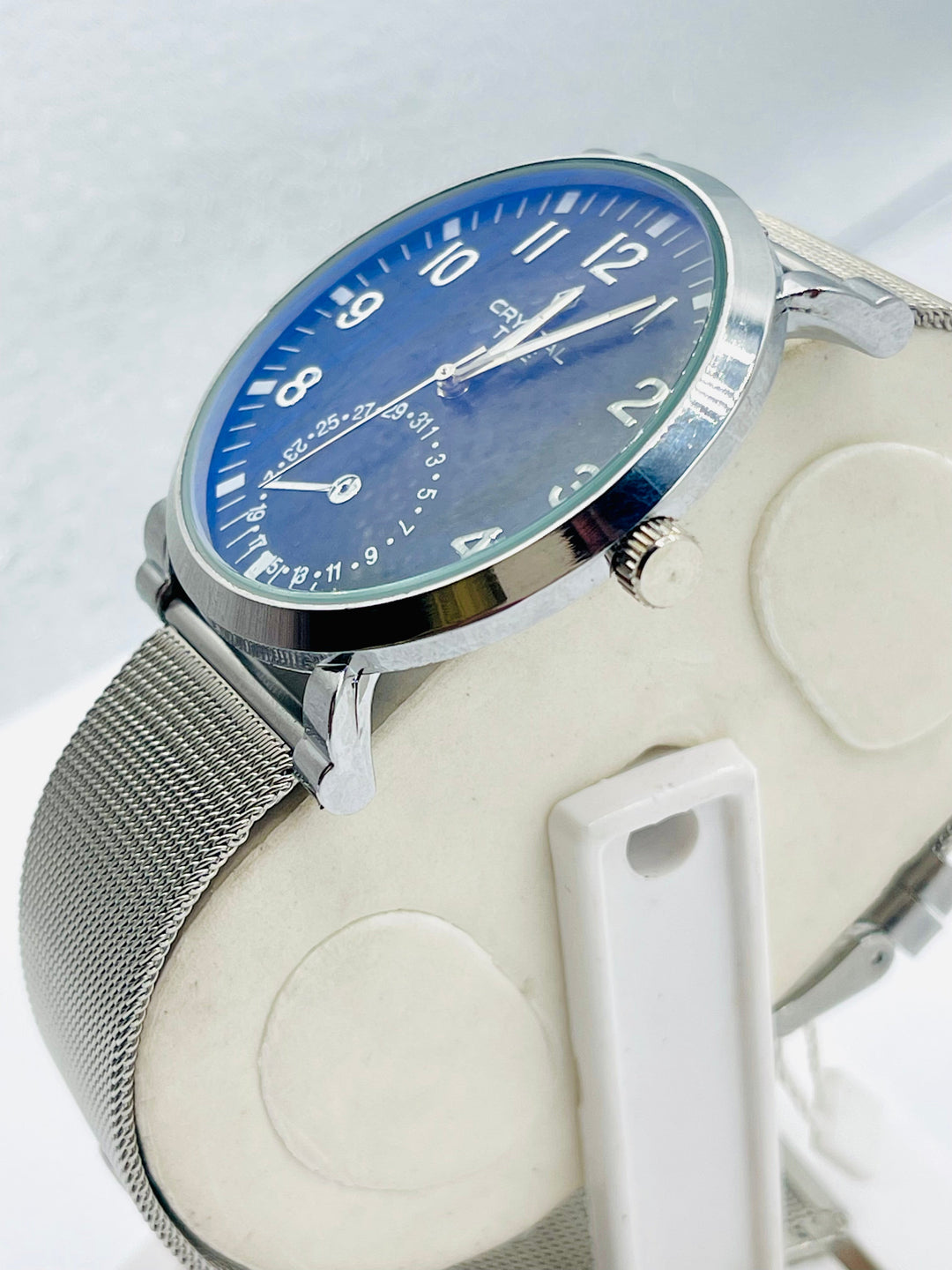 CRYSTALTIME Watch For Men's Water resistant & Steel Back
