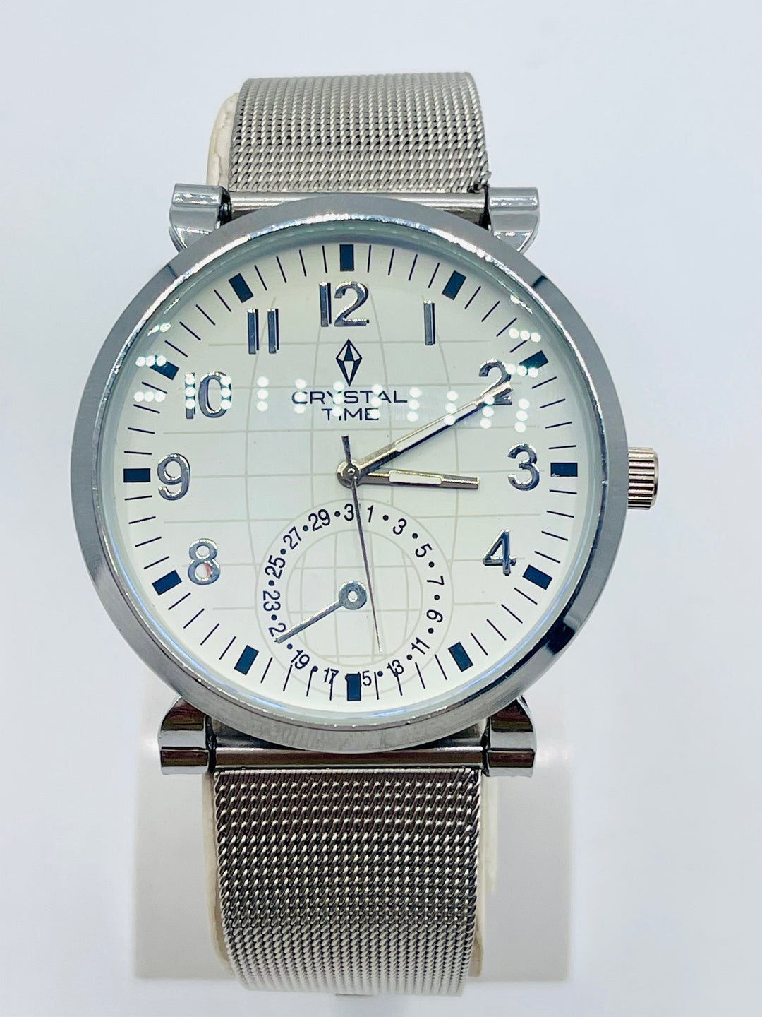 CRYSTALTIME Watch For Men's Water resistant & Steel Back