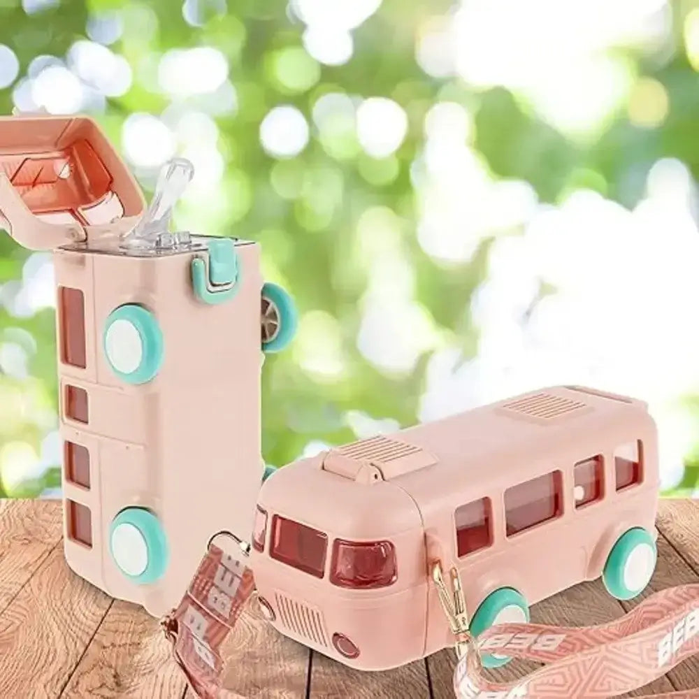 Bus Water Bottle for Kids
