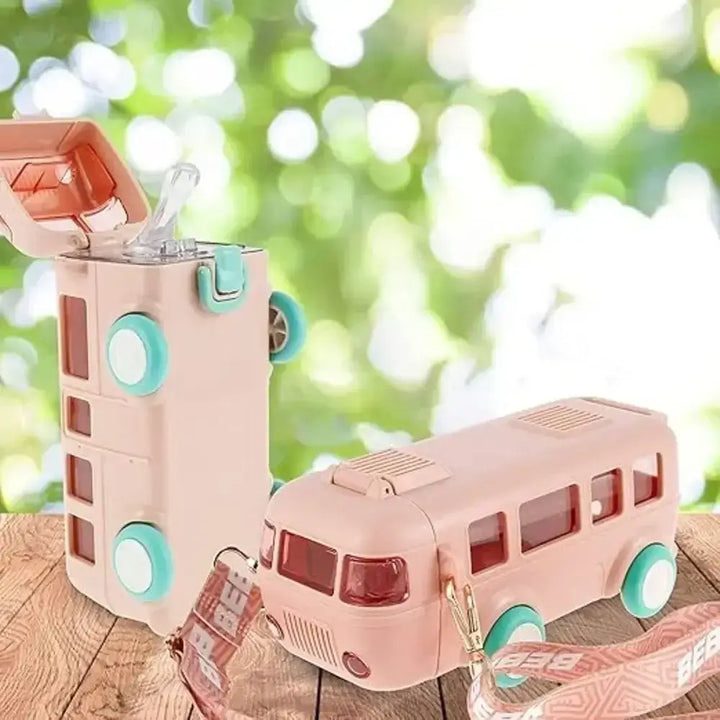 Bus Water Bottle for Kids
