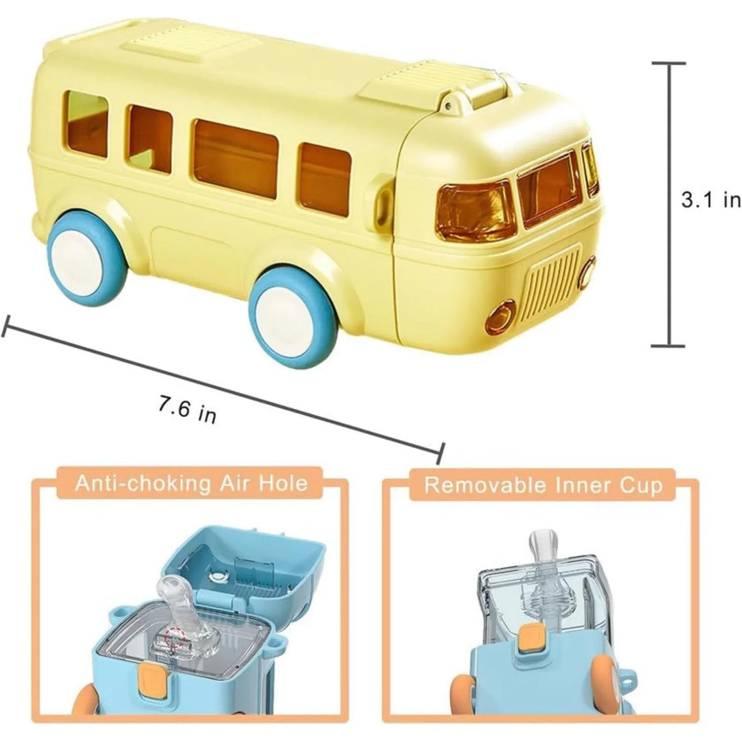 Bus Water Bottle for Kids