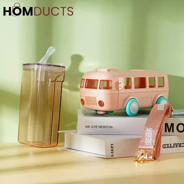 Bus Water Bottle for Kids