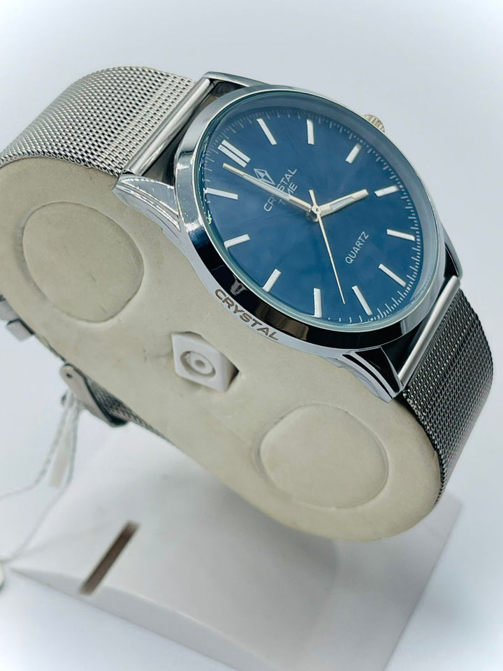 CRYSTALTIME Watch For Men's Water resistant & Steel Back