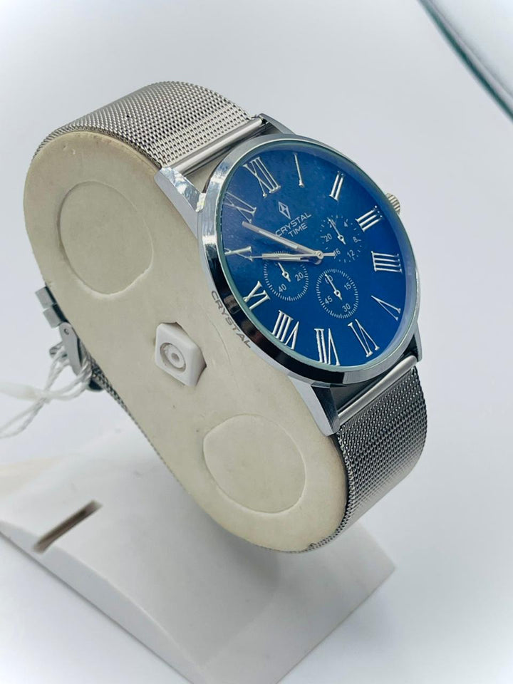 CRYSTALTIME Watch For Men's Water resistant & Steel Back