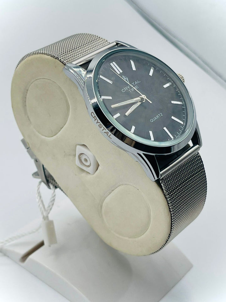 CRYSTALTIME Watch For Men's Water resistant & Steel Back