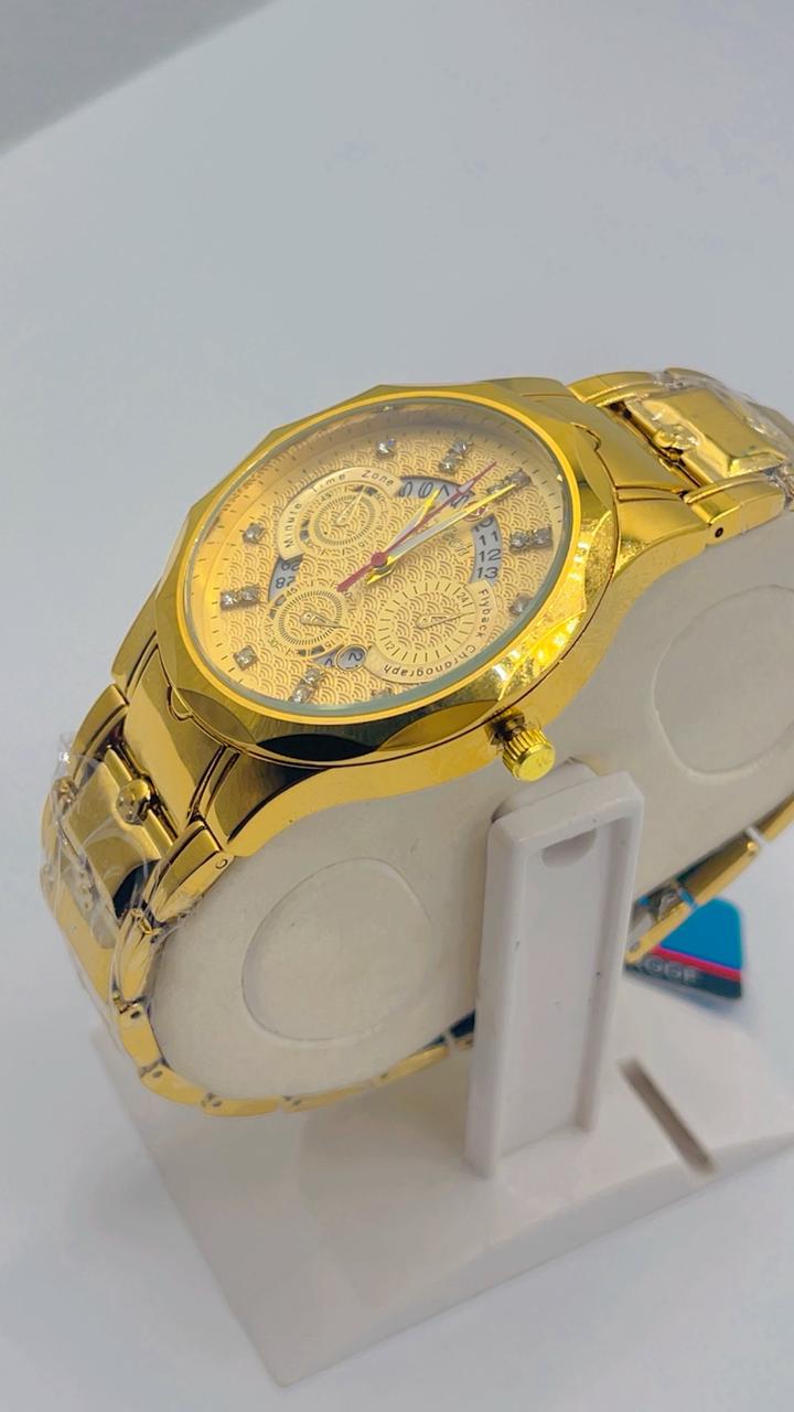 WATCH Steal back water resistant and golden chain