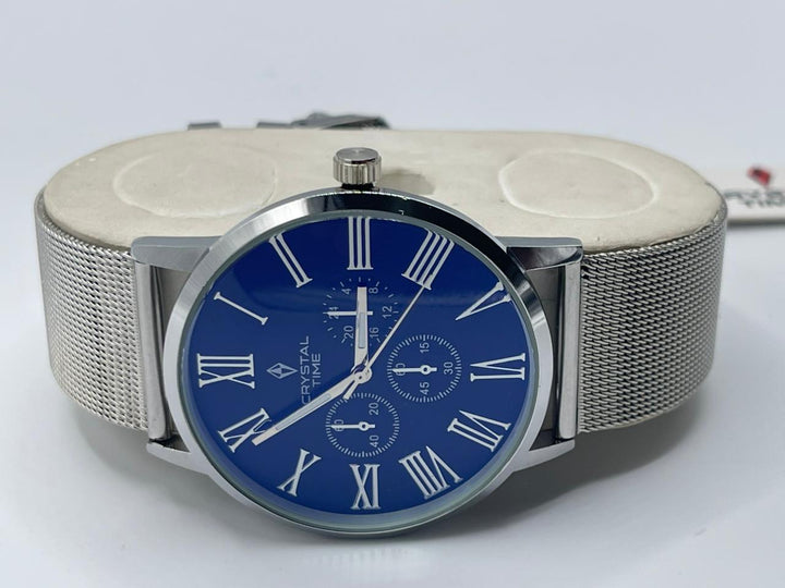 CRYSTALTIME Watch For Men's Water resistant & Steel Back