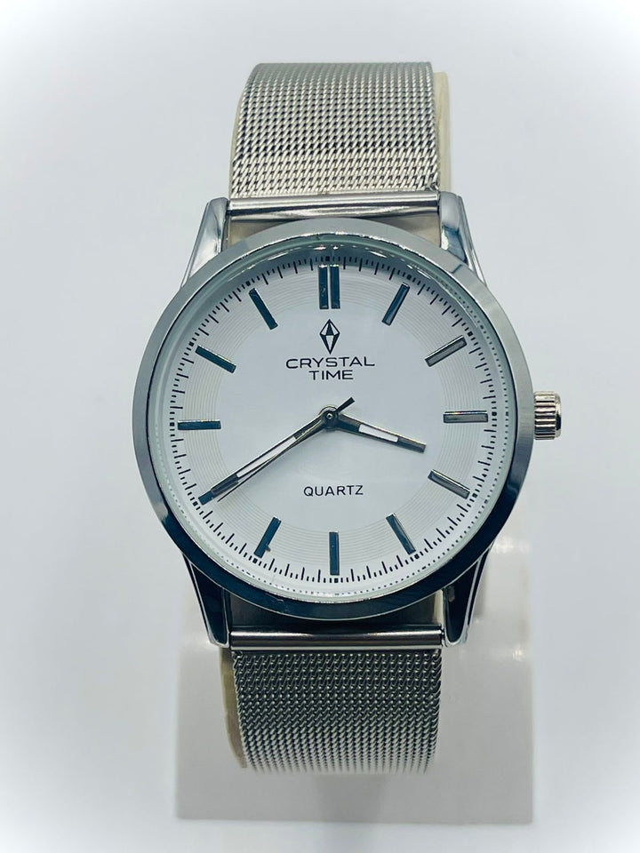 CRYSTALTIME Watch For Men's Water resistant & Steel Back