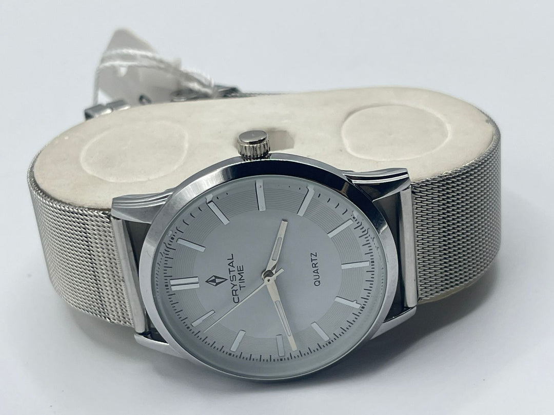 CRYSTALTIME Watch For Men's Water resistant & Steel Back