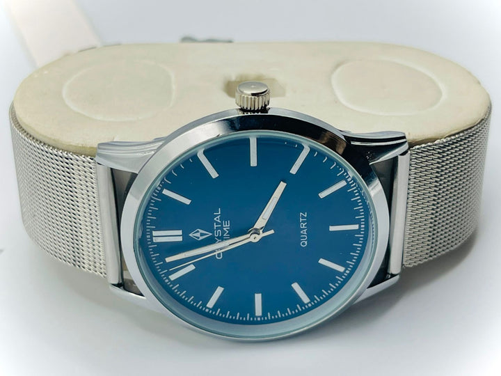CRYSTALTIME Watch For Men's Water resistant & Steel Back