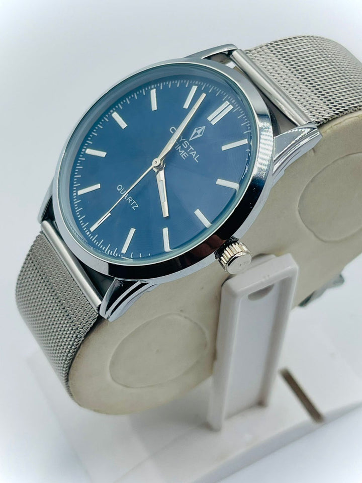 CRYSTALTIME Watch For Men's Water resistant & Steel Back
