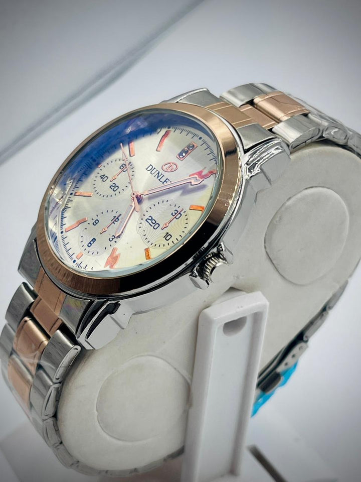 DUNLEX Watch For Men's Water resistant & Steel Back