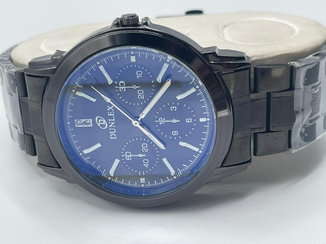 DUNLEX Watch For Men's Water resistant & Steel Back